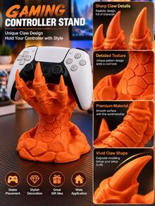 Game Controller Stand Claw Design Handle Base Fantasy Style Desktop Display Rack Single Controller Storage Rack Game Desk Decoration Controller Display Stand And Decorative Base Suitable For Gamers - View 11