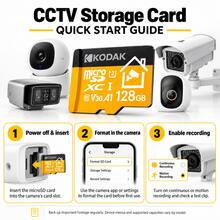 Kodak 32GB TF 記憶卡 256G 128GB 64GB 32GB Class A1-10 UHS-1 閃存卡 Micro SD 卡 適用於家用監控 - 查看 11