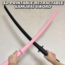 1PC-3D Printed Retractable Toy, Retractable Action Toy, Cosplay Photo Prop, Stress Relief Gift-Gift Giveaway - Multicolor - View 4