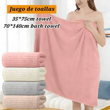 Towel & Bath Towel Sets - Pink - View 2