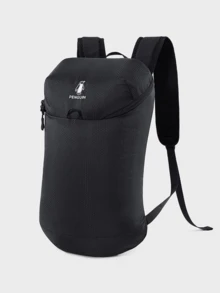 CAMEL CROWN Multifunctional Outdoor Backpack, Large Capacity Lightweight Water Repellent, Scratch Resistant & Wear-Resistant Daypack - Phantom Black - View 1