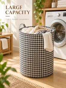 1PC Large Capacity Dirty Laundry Basket, Fabric Laundry Hamper For Clothes, Bedding, Toys Storage, Portable Laundry Basket For Bedroom, Bathroom, Laundry Room, Dorm, Multi-Functional Organizer Basket, Multiple Sizes Available - Multicolor - View 15