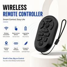 Wireless Camera Remote Control With Zoom For IPhone & Android, Bluetooth Camera Remote Shutter With Front/Rear Camera Switch For Photo & Video, Smartphone Bluetooth Clicker - Viev 7