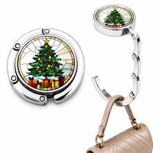 Multi-Purpose Foldable Handbag Hanger For Table, Portable Purse Hook With Christmas And Zodiac Sign Designs, Durable Metal Bag Holder For Desk, Restaurant, Cafe And Travel, Perfect Christmas Gift For Women, Great Stocking Stuffer For Her - Multicolor - View 13