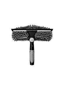 2-In-1 167 Inch/425cm High Window Cleaning Brush And Squeegee Set, 180° Rotatable Cleaning Head, 10-Section Adjustable Telescopic Pole, Reusable Microfiber Cleaning Cloth, Suitable For High-Rise Glass, Indoor/Outdoor Windows, Car Glass And Body - Cleaning Tools - View 12