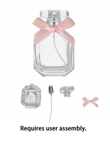 Transparent Perfume Bottle Butterfly Holiday Gift Style With Funnel, Dropper, Pump Head, Reusable Perfume Spray Bottle, Back To School Gift - Multicolor - View 14