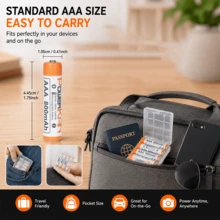 powerKAN 4/8/16/24 Aaa Rechargeable Batteries, 800mah Nimh, 1.2v Low Self-Discharge, High Performance, Durable, New Replacement Parts - View 4