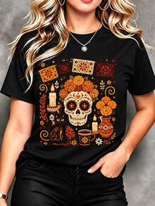 Women T-Shirts - Black - View 7