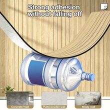 1 Roll Faux Wood Grain Foam Wall Panel, PVC Material, Thickened Waterproof Wear-Resistant, Self-Adhesive Peel And Stick, Easy Installation, 3D Textured Wallpaper, Suitable For Bedroom And Various Wall Surfaces Including Uneven Surfaces - 1 Roll - 40*300CM - View 6