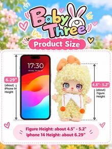cureplaneta Liila's 3rd Generation Cute Theme Blind Box (Non-Plush Filled), Figurine Blind Box, Doll Blind Box, Surprise Blind Box Suitable For Outdoor, Birthday, Gift, Holiday, Couples, Bag Charm - Blind Boxes - View 2