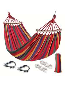 1PC Thick Fabric Curved Anti-Falling-Down Hammock - Multicolor - View 8