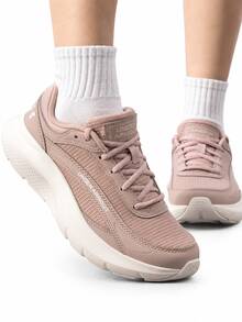 Under Armour New Cushioned Wear-Resistant Rebound Breathable Low-Top Casual Running Shoes - Dusty Pink - View 2