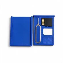 1pc Mini Portable SIM Card Storage Box With Built-In SIM Eject Tool, Compact SIM TF Memory Card Holder, Lightweight Pocket-Sized Card Organizer, Phone Digital Accessory, Suitable For Travel And Daily Use - Multiple Styles - View 5
