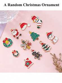 1pc Christmas Tree Fabric Patchwork DIY Kit, Layered Patchwork Desktop Holiday Tree Making Tool Set, Rustic Style Christmas Tabletop Decor, Handmade Material Creative Christmas Gift - Christmas Tree - View 19