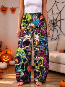 Women Pants - Mixed Colors - View 3