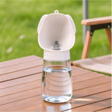 Pet Multi-Function Outdoor Portable Water Bottle, Essential For Dog Walking, Transparent Visible Leak-Proof Travel Water Cup For Outings - Large Capacity - View 8
