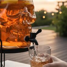 Beverage Ice Bucket & Beverage Dispensers - Black - View 3