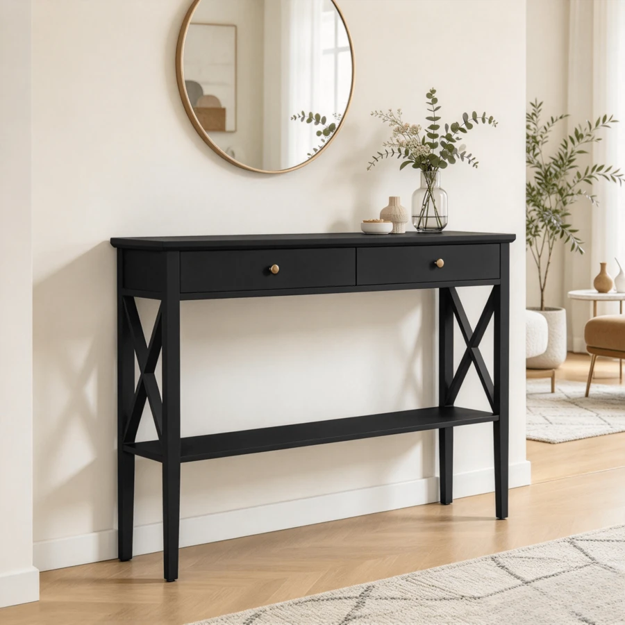 Television Stands & Entertainment Centers - Black - View 1