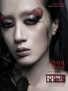 chéeryep Palet Eyeshadow Cheeryep 16 Warna "Floating Life", Seri Merah Multi-Nada, Tekstur Halus, Pigmentasi Kaya dan Cerah, Cocok untuk Penggemar Makeup, Cosplay, Makeup Panggung, dan Tampilan Smoky Eye Kreatif - Palet Eyeshadow 16 Warna (Floating Life) #09 - View 2