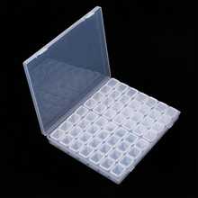 56-Grid Storage Box, Diamond Painting Tool Bead Organizer, Transparent Plastic Jewelry Storage Box, Multi-Compartment Large Capacity, For Handmade Beading Storage, DIY Rhinestones, Nail Art Small Items Sorting, Desktop Storage - One Size - View 12