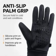RAF USB Electric Heated Gloves, 3 Temperature Settings, Unisex Winter Warm Gloves, Touchscreen Smooth Surface Gloves, Double-Sided Heating, Intelligent Temperature Control, Ideal Winter Gift Choice. - View 5