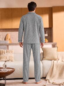 Men Loungewear Sets - Grey 3 - View 3