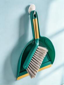 Mini Broom And Dustpan Cleaning Set - Suitable For Home Cleaning And Small Spaces; Includes Mini Broom, Keyboard Brush And Plastic Dustpan; Perfect For Cleaning Car Interior, Home, Desk, Kitchen And Pet Mess. - Multicolor - View 14
