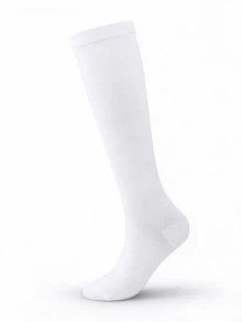 1 /3/5 Pairs Unisex Compression Socks, 15-20 MmHg Pressure, Best Support For Athletic Running, Cycling, And Fall Wear. - Multicolor - View 4