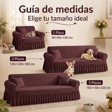 Sofa Slipcovers - Coffee - View 3
