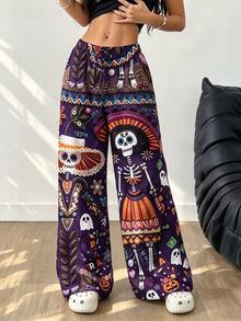 Women Pants - Mixed Colors - View 2
