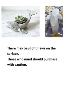 Whale Succulent Plant Pot, Creative Resin Planter, Home Decor Ornament, Cute Whale Shaped Resin Succulent Pot, Creative Desktop Plant Pot, Suitable For Home And Office Decoration - Multicolor - View 7