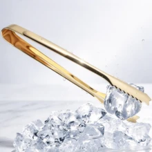 ملقط معدني متعدد الاستخدامات للمطبخ، مناسب لمكعبات الثلج والسكر والسلطة وتقديم الطعام في حفلات الشواء والنزهات. - مشاهدة 1