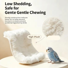 Parrot Nest Cotton Pad, Thickened Plush Warm Bird Nest Pad For Cockatiel, Peony, Monk Parakeet And Sun Conure - Multicolor - View 8