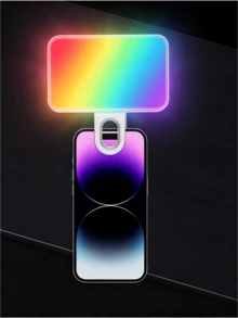 DUONENG Portable Pink Mini Pocket Fill Light With 1 Clip, 3-Level Adjustable Brightness, Compact And Portable - Suitable For Phones, Cameras, Laptops, Etc. It Is An Ideal Choice For Photography, Video Calls, Makeup And Fill Light - A - View 14
