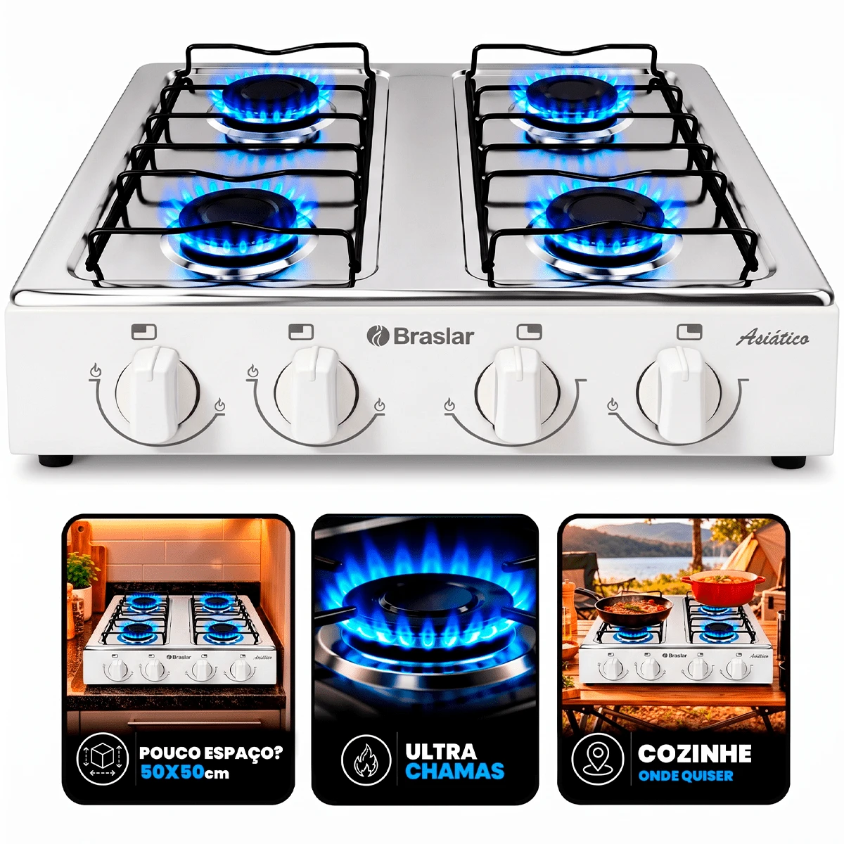 Cooktops - Branco - Ver 1