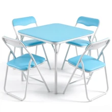 Folding Tables & Chairs - Blue - View 1