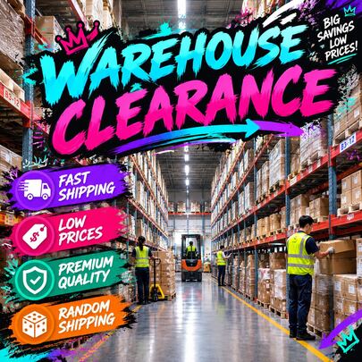 Warehouse Inventory Mixed Product Stock Random Assortment Wholesale Supply