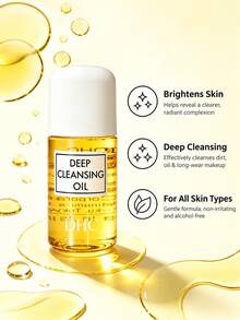 DHC Olive Deep Cleansing Oil 30ml Makeup Remover For Sensitive Dry Skin Extra Virgin Olive Oil Gentle Facial Cleanser Dissolves Long-Wear Makeup - 30ml - View 3