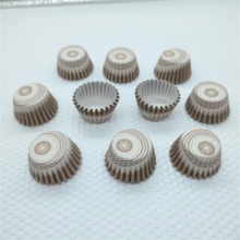 Disposable Paper Cupcake Liners, Baking Cake Cups, Suitable For Baking Paper Cups And Small Cake Cup Packaging, Suitable For Cake, Candy Making, Suitable For Holidays, Weddings, Valentine's Day And Various Anniversaries. Light Brown Mini Cake Paper Cups - Mini Cupcake Liners - View 10