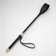 1pc Black Equestrian Whip, Horse Riding Aid Tool, Non-Slip Handle And Wrist Strap, Equestrian Supplies, Suitable For Horse Training, Horse Racing, Dressage, Horse Tack Accessories - Multicolor - View 5