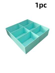 1 pieza Caja para bolsas de té de 6 compartimentos, contenedor de almacenamiento dividido multifuncional para cápsulas de café y bolsas de té, organizador de exhibición de escritorio para la sala de estar, opción de regalo exquisita, caja de almacenamiento para encimera del hogar - Multicolor - Ver 11