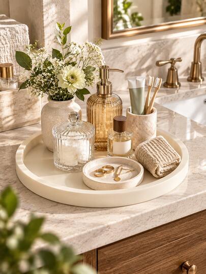 1 pieza Soporte para cepillo de dientes, taza de almacenamiento para baño, soporte para brochas de maquillaje, caja de almacenamiento para pasta de dientes, taza de almacenamiento para encimera de tocador, taza de almacenamiento para escritorio, accesorios de baño, decoración del hogar, regalo, decoración de habitación, taza de cocina de Halloween, decoración del hogar de Navidad