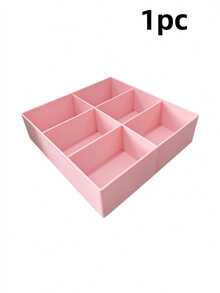 1 pieza Caja para bolsas de té de 6 compartimentos, contenedor de almacenamiento dividido multifuncional para cápsulas de café y bolsas de té, organizador de exhibición de escritorio para la sala de estar, opción de regalo exquisita, caja de almacenamiento para encimera del hogar - Multicolor - Ver 12