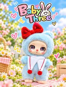 cureplaneta Liila's 3rd Generation Cute Theme Blind Box (Non-Plush Filled), Figurine Blind Box, Doll Blind Box, Surprise Blind Box Suitable For Outdoor, Birthday, Gift, Holiday, Couples, Bag Charm - Blind Boxes - View 6