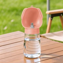 Pet Multi-Function Outdoor Portable Water Bottle, Essential For Dog Walking, Transparent Visible Leak-Proof Travel Water Cup For Outings - Large Capacity - View 9
