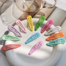 20pcs Bagged Women's Y2K Candy Color Random Mixed Sweet Cool Cute Girly Oil Drip Colorful Small Hair Clips Side Clips Hair Clips Fashion Versatile Hair Accessories Suitable For Daily Wear Outfits Matching Accessories Headwear BB Clips - Multicolor - View 5