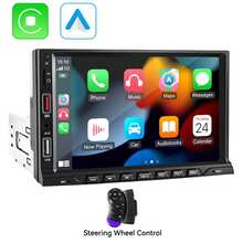 VENBES 7 Inch PND Portable Car Stereo, Wireless CarPlay & Wireless Android Auto Touch Screen Car Player With Bluetooth FM - With Steering Wheel Remote - View 11