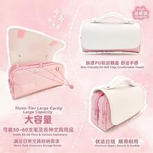 1pc My Little Pony Pencil Case Set, Ins Style Large Capacity Colorful Aesthetic Pencil Pouch, Cute Stationery Storage Bag, Pencil Box, Back To School Gift For Students And Teenagers - A - View 3