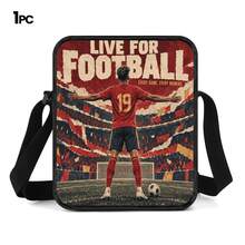 Vintage Poster Style #19 Player Print 3 Pieces Set: Large Capacity Backpack + Crossbody Bag + Pencil Case, Adjustable Breathable Shoulder Straps, Classic Sports Fan Game Day Commute Storage Set - Printed Bag - View 10
