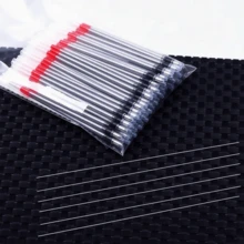 50/100Pcs Silver 0.7mm Fabric Leather Marker Refill With 4 Pen Holders, Erasable Washable Textile Refill For Patchwork Marking, DIY Sewing Tailor Craft Accessories - Sets - View 3